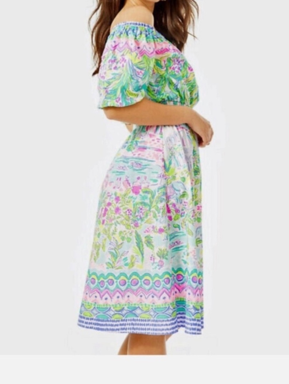 Lilly Pulitzer Camille Dress Island Hopping Size XS